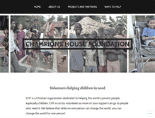 Tablet Screenshot of championshouse.org